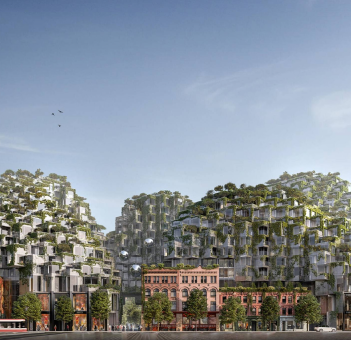 Mountain Range-Shaped Condo Shaping up to Be Like Nothing Else in Toronto